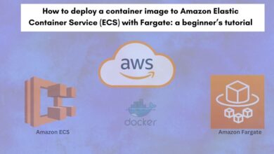 How to deploy a container image to Amazon Elastic Container Service (ECS) with Fargate: a beginner’s tutorial