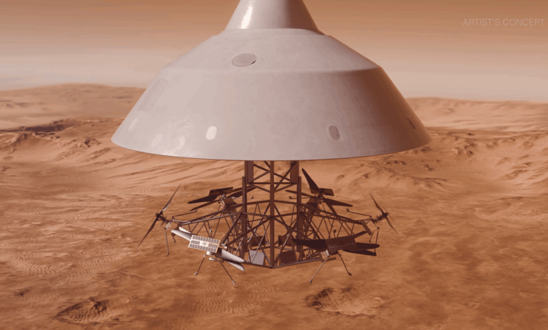 Robot Videos: Mars Helicopters, Rope-Driven Dog, More