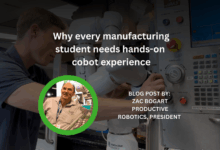 Why every manufacturing student needs hands-on cobot experience