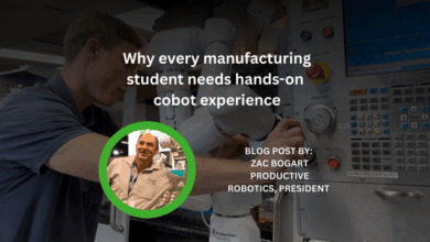 Why every manufacturing student needs hands-on cobot experience