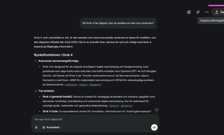 xAI exponerade över 370 000 privata Grok-chattar på sökmotorer